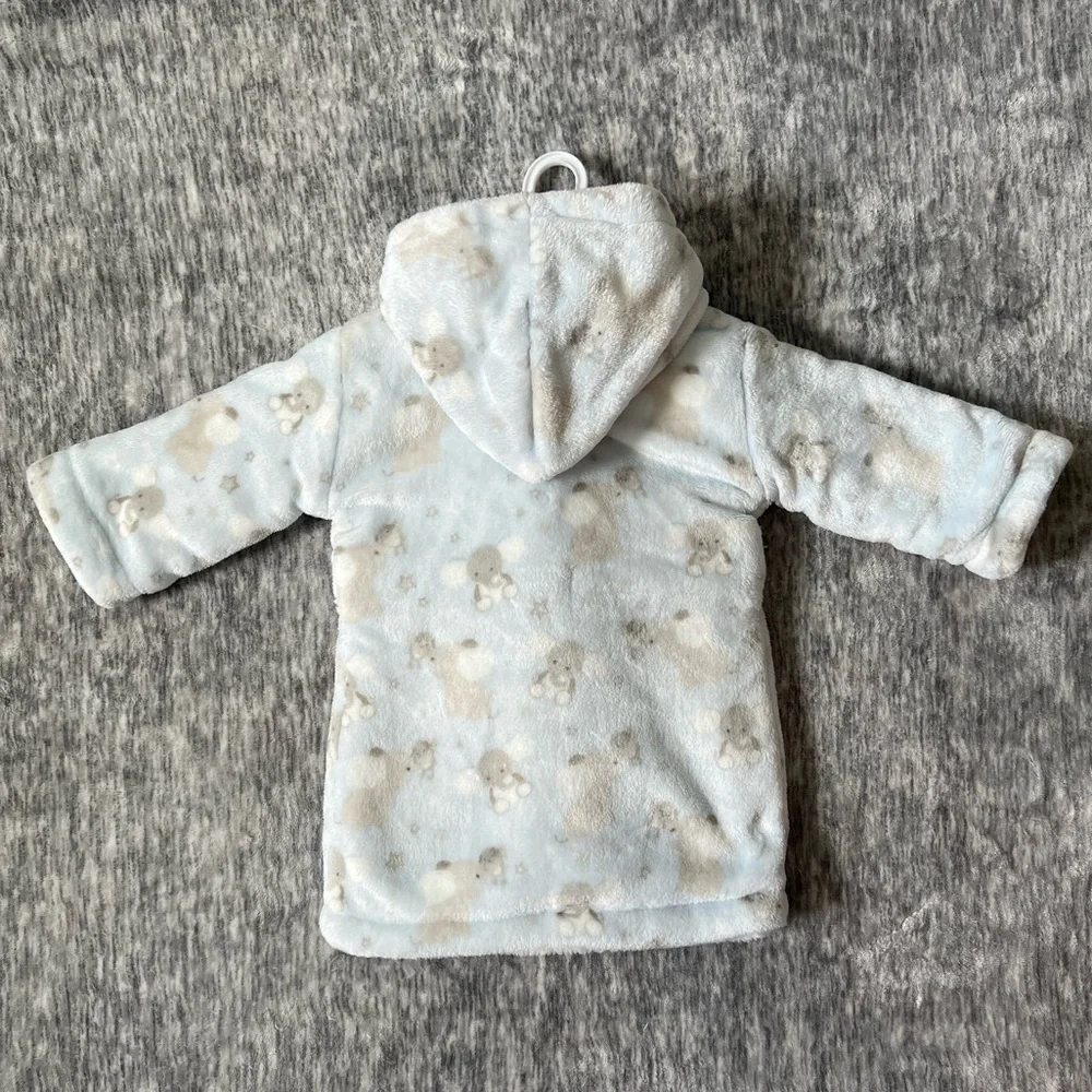 Blankets and Beyond baby bathrobe
